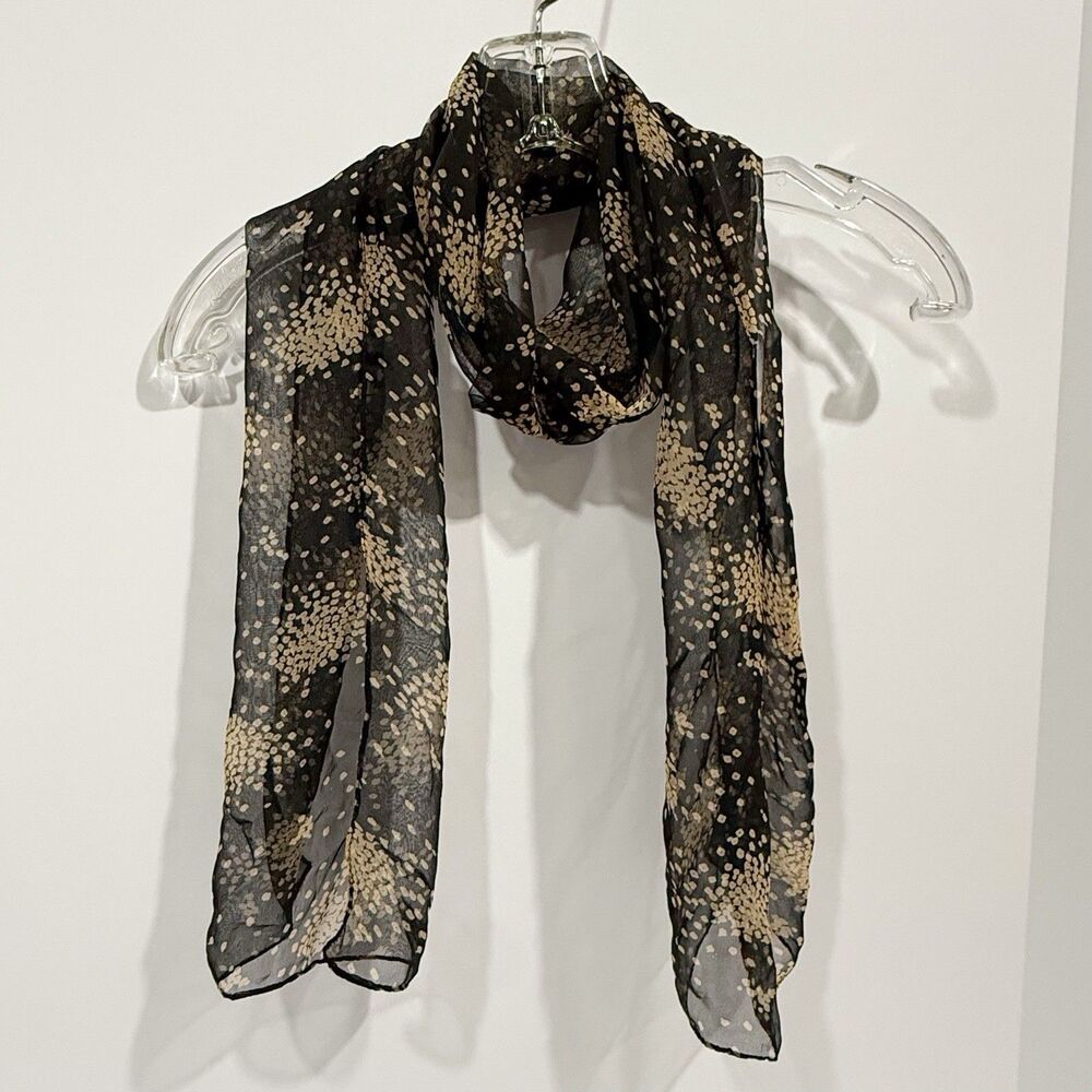 Fashion Women’s Scarf Polyester Wrap Summer Scarves 58” X 12” - Picture 3 of 13